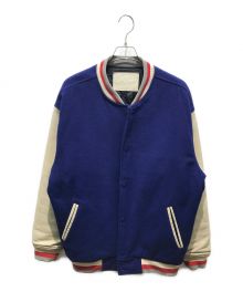 master-piece（マスターピース）の古着「トリコロールスタジャン」｜ブルー