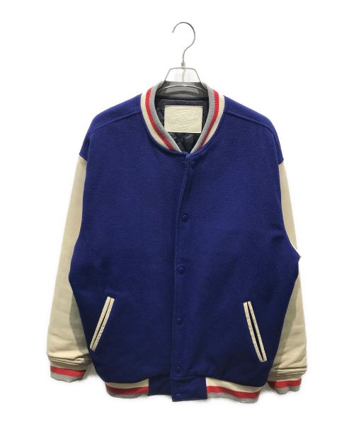 master-piece（マスターピース）master-piece (マスターピース) トリコロールスタジャン ブルー サイズ:XLの古着・服飾アイテム