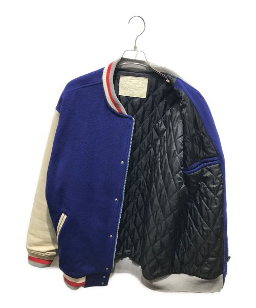 master-piece（マスターピース）master-piece (マスターピース) トリコロールスタジャン ブルー サイズ:XLの古着・服飾アイテム
