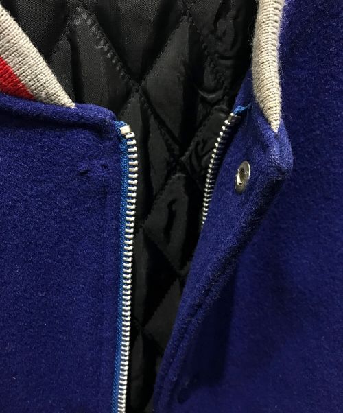 master-piece（マスターピース）master-piece (マスターピース) トリコロールスタジャン ブルー サイズ:XLの古着・服飾アイテム