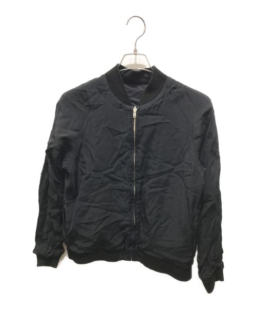 MARKA（マーカ）MARKA (マーカ) EMBROIDERED SOUVENIR JACKET　M-16A-04BL11C ブラック サイズ:1の古着・服飾アイテム