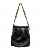 CHARLES & KEITHチャールズアンドキース）の古着「チェーンハンドルツーウェイバックパック」｜ブラック