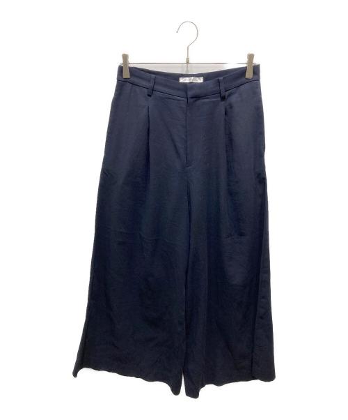 Col Pierrot（コルピエロ）Col Pierrot (コルピエロ) エンシュクソメ WIDE PANTS ネイビー サイズ:38の古着・服飾アイテム