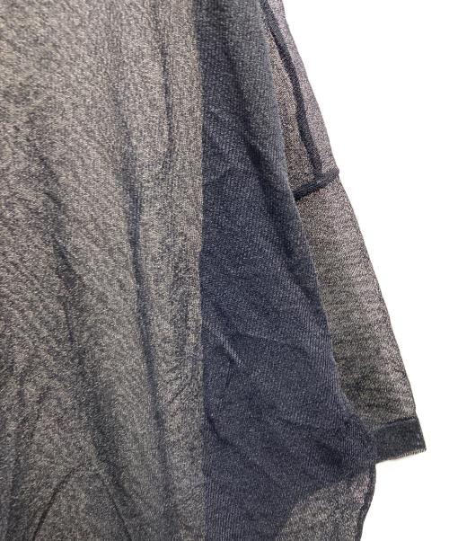 L'appartement（アパルトモン）L'appartement (アパルトモン) Sheer T-shirt ブラック サイズ:記載無しの為実寸参照の古着・服飾アイテム