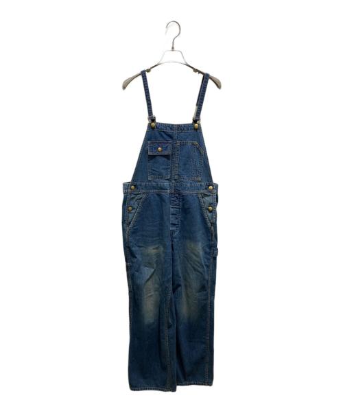 Attick by Johnbull（アティックバイジョンブル）ATTICK BY JOHNBULL (アティックバイジョンブル) オーバーオール インディゴ サイズ:01の古着・服飾アイテム