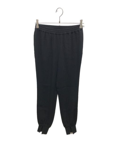 Col Pierrot（コルピエロ）Col Pierrot (コルピエロ) ジョーゼットスソリブパンツ ブラック サイズ:Sの古着・服飾アイテム