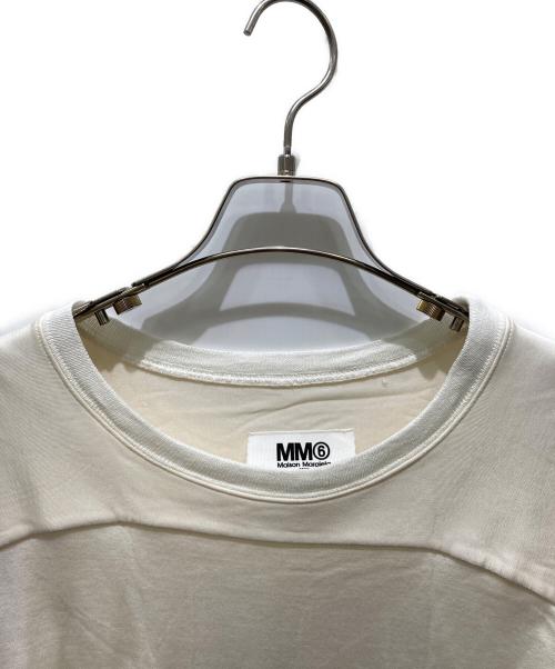 MM6 Maison Margiela（エムエムシックスメゾンマルジェラ）MM6 Maison Margiela (エムエムシックス メゾンマルジェラ) ナンバリングカットソー　S32GC0433 ホワイト サイズ:Sの古着・服飾アイテム