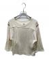 MM6 Maison Margiela（エムエムシックス メゾンマルジェラ）の古着「ナンバリングカットソー　S32GC0433」｜ホワイト