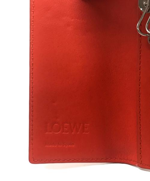 LOEWE（ロエベ）LOEWE (ロエベ) アナグラムキーケース　412339 オレンジの古着・服飾アイテム
