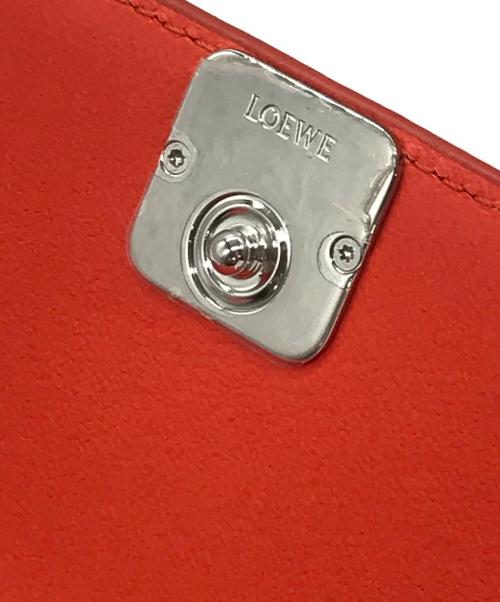 LOEWE（ロエベ）LOEWE (ロエベ) アナグラムキーケース　412339 オレンジの古着・服飾アイテム