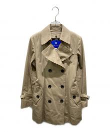 BLUE LABEL CRESTBRIDGE（ブルーレーベルクレストブリッジ）の古着「トレンチコート　55A11-200-42」｜ベージュ