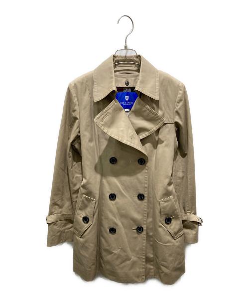 BLUE LABEL CRESTBRIDGE（ブルーレーベルクレストブリッジ）BLUE LABEL CRESTBRIDGE (ブルーレーベルクレストブリッジ) トレンチコート　55A11-200-42 ベージュ サイズ:36の古着・服飾アイテム