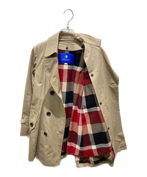 BLUE LABEL CRESTBRIDGE（ブルーレーベルクレストブリッジ）BLUE LABEL CRESTBRIDGE (ブルーレーベルクレストブリッジ) トレンチコート　55A11-200-42 ベージュ サイズ:36の古着・服飾アイテム