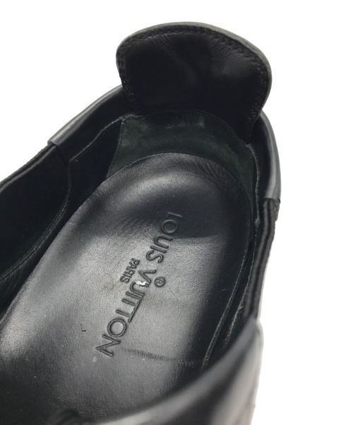 LOUIS VUITTON（ルイ ヴィトン）LOUIS VUITTON (ルイ ヴィトン) ガストンV ローカットスニーカー　MS0123 ブラック×グレー サイズ:8の古着・服飾アイテム