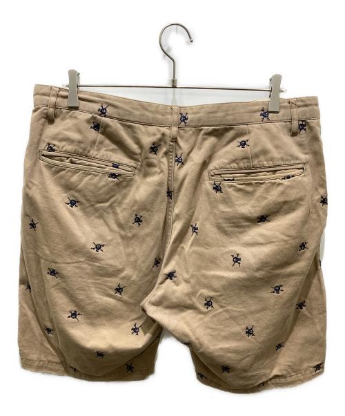 stussy（ステューシー）stussy (ステューシー) ハーフパンツ ベージュ サイズ:34の古着・服飾アイテム
