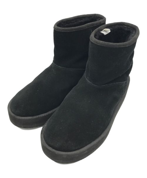 suicoke（スイコック）suicoke (スイコック) ムートンブーツ ブラック サイズ:24の古着・服飾アイテム