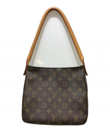 ★SALE【5ge5946-h】ルイヴィトン ショルダーバッグ モノグラム ルーピングMM M51146 ブラウン【中古】レディース LOUIS VUITTON - 【ヴィンテージ】ルイヴィトン モノグラム ルーピング