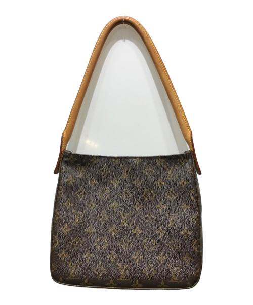 LOUIS VUITTON（ルイ ヴィトン）LOUIS VUITTON (ルイ ヴィトン) モノグラム ルーピングMM	 M51146 ブラウンの古着・服飾アイテム