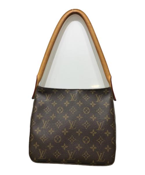 LOUIS VUITTON（ルイ ヴィトン）LOUIS VUITTON (ルイ ヴィトン) モノグラム ルーピングMM	 M51146 ブラウンの古着・服飾アイテム