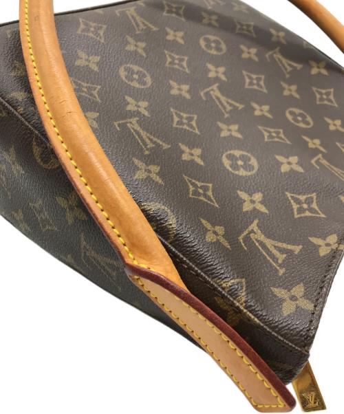LOUIS VUITTON（ルイ ヴィトン）LOUIS VUITTON (ルイ ヴィトン) モノグラム ルーピングMM	 M51146 ブラウンの古着・服飾アイテム