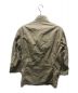 Maison Margiela (メゾンマルジェラ) ミリタリージャケット　430K06590339　 02SS ここのえタグ ベージュ サイズ:44：38000円