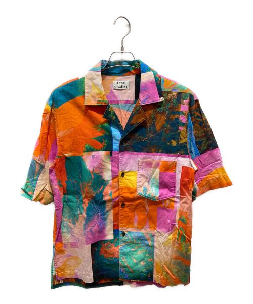 Acne studios（アクネ ストゥディオス）Acne studios (アクネ ストゥディオス) ボタニカルプリントオープンカラーシャツ　FN-MN-SHIR000211 マルチカラー サイズ:48の古着・服飾アイテム