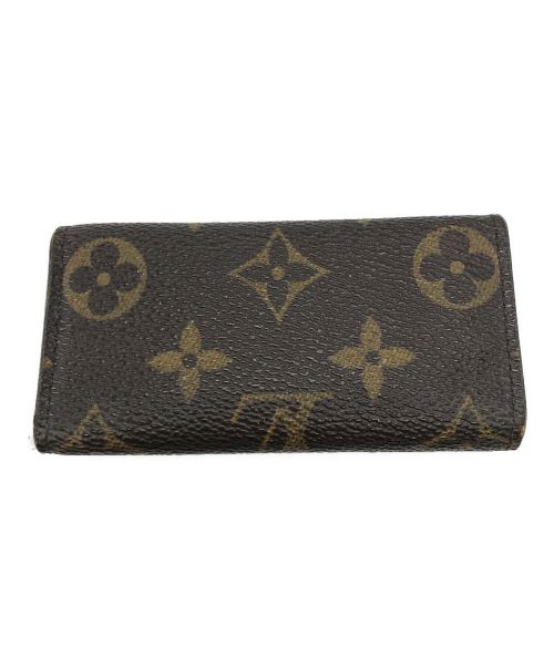 LOUIS VUITTON（ルイ ヴィトン）LOUIS VUITTON (ルイ ヴィトン) キーケース　M62631 モノグラム　FL0036 ミュルティクレ4 ブラウンの古着・服飾アイテム