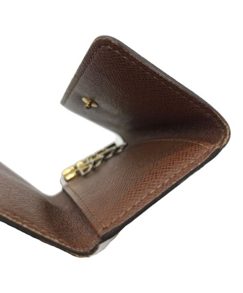 LOUIS VUITTON（ルイ ヴィトン）LOUIS VUITTON (ルイ ヴィトン) キーケース　M62631 モノグラム　FL0036 ミュルティクレ4 ブラウンの古着・服飾アイテム