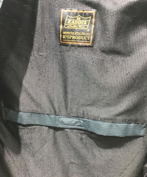 KADOYA（カドヤ）KADOYA (カドヤ) ナイロンメッシュジャケット ネイビー サイズ:記載無しの為実寸参照の古着・服飾アイテム