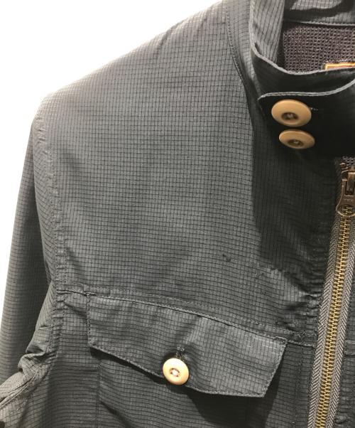 KADOYA（カドヤ）KADOYA (カドヤ) ナイロンメッシュジャケット ネイビー サイズ:記載無しの為実寸参照の古着・服飾アイテム