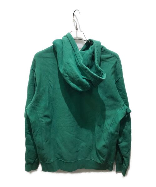 SUPREME（シュプリーム）Supreme (シュプリーム) Chalk box logo hooded sweatshirt　21SS グリーン サイズ:Ｍの古着・服飾アイテム