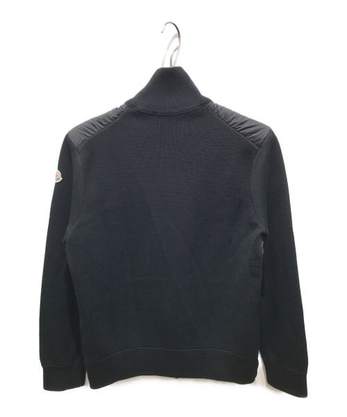 MONCLER（モンクレール）MONCLER (モンクレール) CARDIGAN TROCOT　J20919B50700 A9341 ブラック サイズ:Sの古着・服飾アイテム