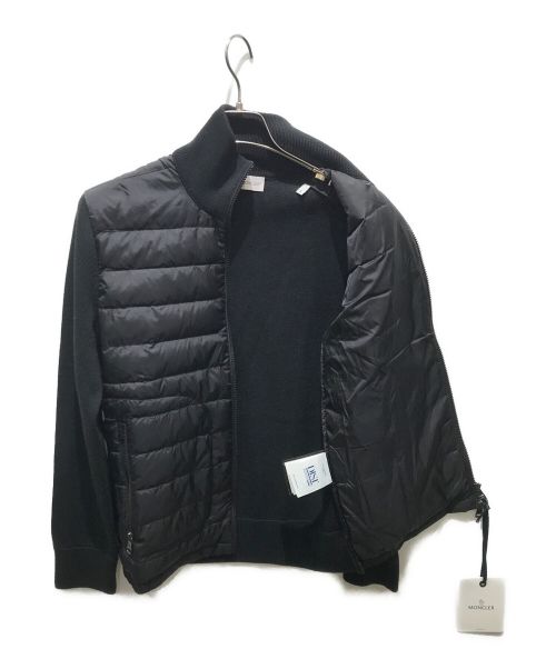 MONCLER（モンクレール）MONCLER (モンクレール) CARDIGAN TROCOT　J20919B50700 A9341 ブラック サイズ:Sの古着・服飾アイテム