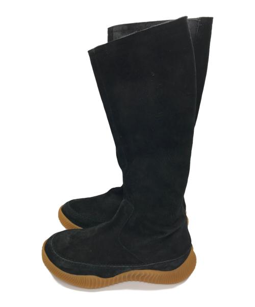 PLAIN PEOPLE（プレインピープル）PLAIN PEOPLE (プレインピープル) ロングブーツ ブラック サイズ:37の古着・服飾アイテム