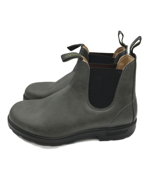 BLUND STONE（ブランドストーン）BLUND STONE (ブランドストーン) サイドゴアブーツ カーキ サイズ:6の古着・服飾アイテム