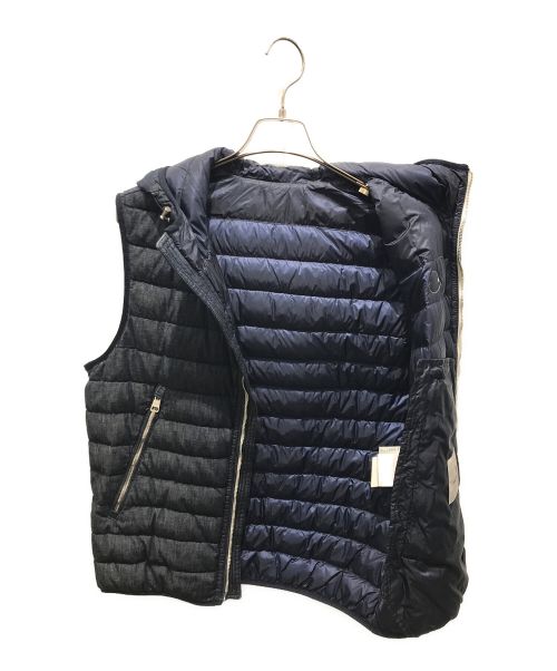 MONCLER（モンクレール）MONCLER (モンクレール) DOVER GILET BEST　b10914338705 57703 ネイビー サイズ:3の古着・服飾アイテム
