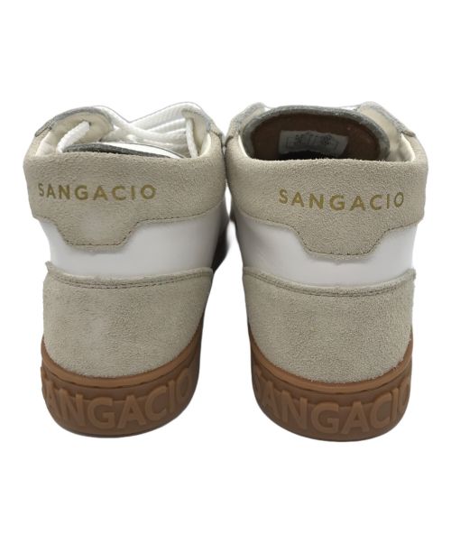 Sangacio（サンガッチョ）Sangacio (サンガッチョ) ローカットスニーカー ベージュ サイズ:25の古着・服飾アイテム