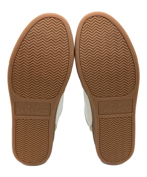 Sangacio（サンガッチョ）Sangacio (サンガッチョ) ローカットスニーカー ベージュ サイズ:25の古着・服飾アイテム