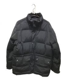 Eddie Bauer（エディーバウアー）の古着「ワッペンダウンジャケット　復刻」｜ブラック