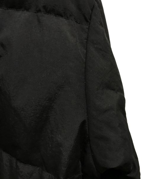 Eddie Bauer（エディーバウアー）Eddie Bauer (エディーバウアー) ワッペンダウンジャケット　復刻 ブラック サイズ:Lの古着・服飾アイテム