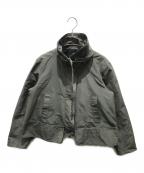 JIL SANDER NAVYジルサンダー ネイビー）の古着「短丈ジャケット」｜グレー