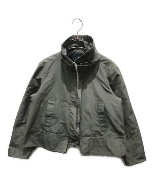 JIL SANDER NAVY（ジルサンダー ネイビー）JIL SANDER NAVY (ジルサンダー ネイビー) 短丈ジャケット グレー サイズ:XSの古着・服飾アイテム