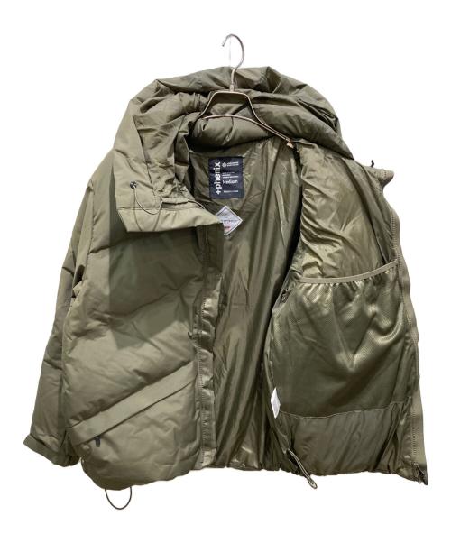 FREAK'S STORE（フリークスストア）FREAK'S STORE (フリークスストア) PHENIX (フェニックス) 別注 GORE-TEX WINDSTOPPER DOWN PARKA　アテックス ウインドストッパーダウンパーカー カーキ サイズ:Mの古着・服飾アイテム