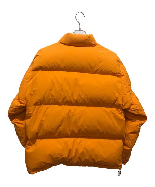stussy（ステューシー）stussy (ステューシー) DOWN PUFFER NYLON　115711 オレンジ サイズ:Lの古着・服飾アイテム