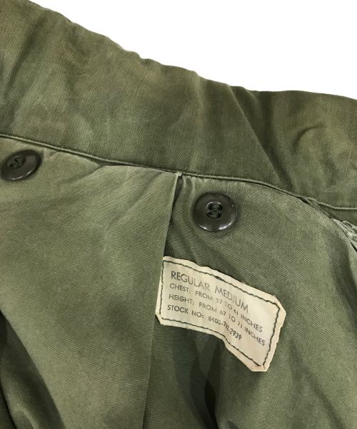 US ARMY（ユーエスアーミー）US ARMY (ユーエスアーミー) M-65フィールドミリタリージャケット　8405-782-2939 カーキ サイズ:Mの古着・服飾アイテム