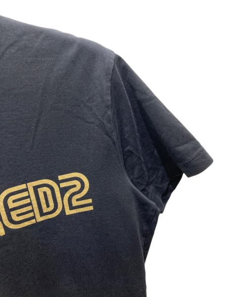 DSQUARED2（ディースクエアード）DSQUARED2 (ディースクエアード) ロゴプリント半袖Tシャツ　S74GD0412 ブラック サイズ:Sの古着・服飾アイテム