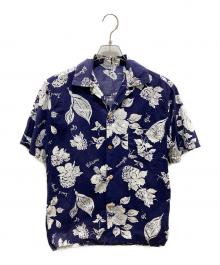 Sun Surf（サンサーフ）の古着「アロハシャツ」｜ネイビー