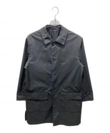 POLO RALPH LAUREN（ポロ・ラルフローレン）の古着「ステンカラーコート　CM-RL-SA-0092」｜ブラック