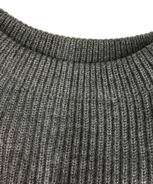 ANDERSEN-ANDERSEN（アンデルセン アンデルセン）ANDERSEN-ANDERSEN (アンデルセン アンデルセン) ボートネックニット グレー サイズ:Sの古着・服飾アイテム
