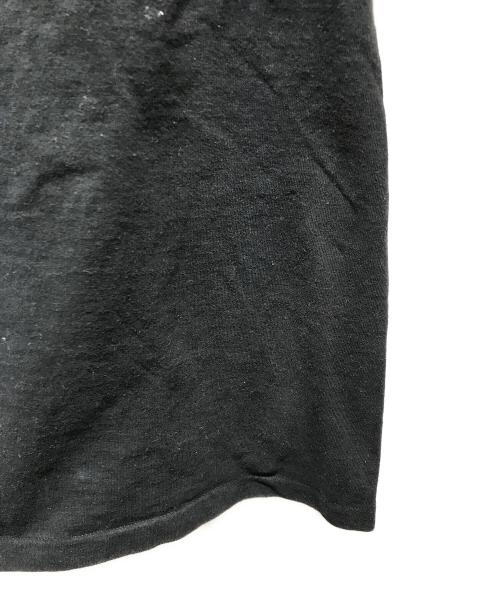 A BATHING APE（アベイシングエイプ）A BATHING APE (アベイシングエイプ) エイプヘッドプリントラインストーンTシャツ　001teg301065x　シングルステッチ 90’S ブラック サイズ:Mの古着・服飾アイテム